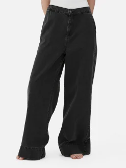 Mujer Primark Vaqueros|Vaqueros Elásticos De Pernera Ancha