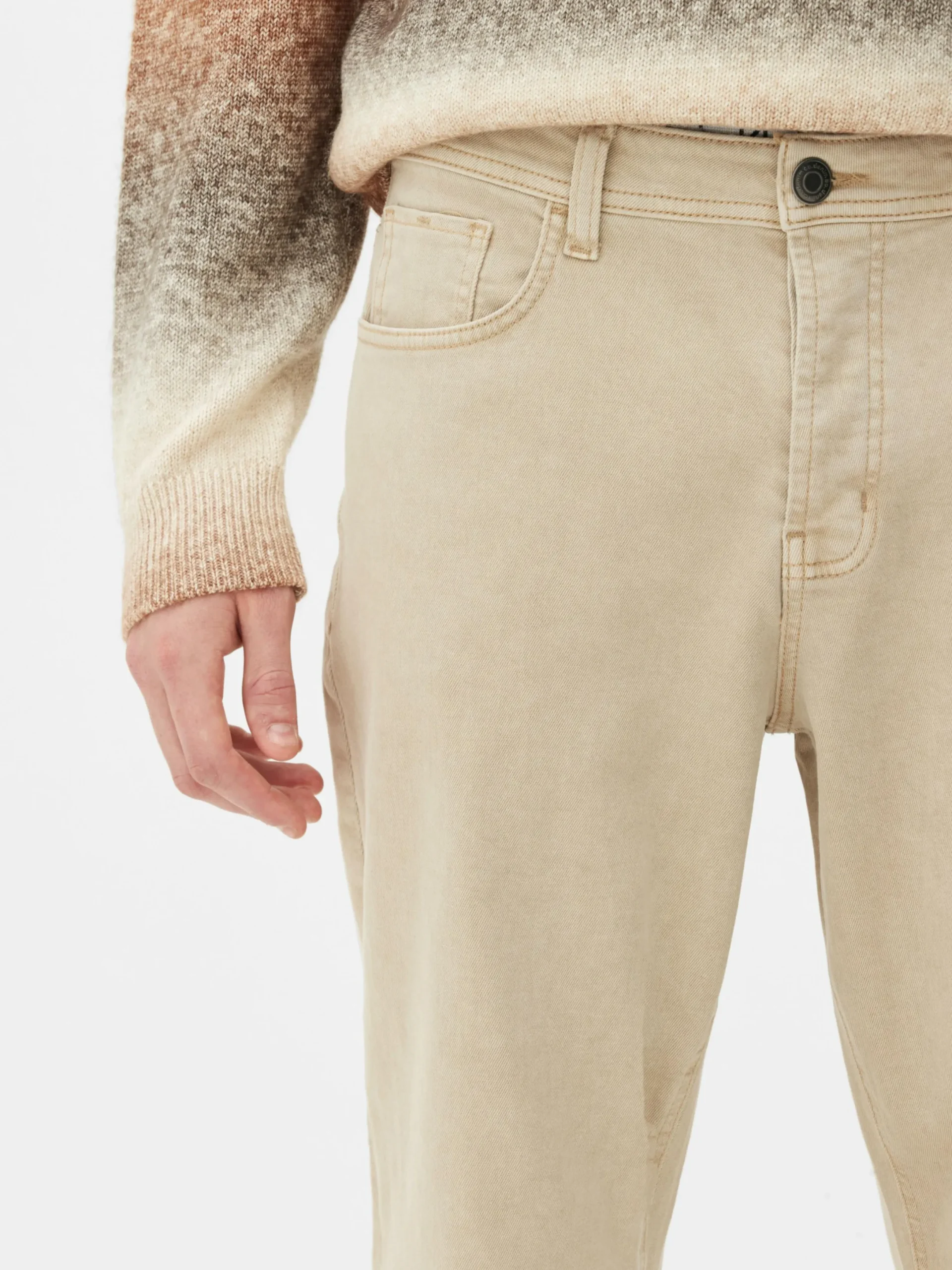 Hombre Primark Vaqueros|Vaqueros Elásticos Rectos