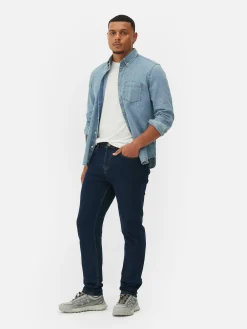 Hombre Primark Vaqueros|Vaqueros Entallados Elásticos