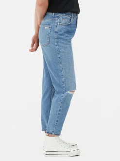 Mujer Primark Vaqueros|Vaqueros Rasgados De Talle Alto