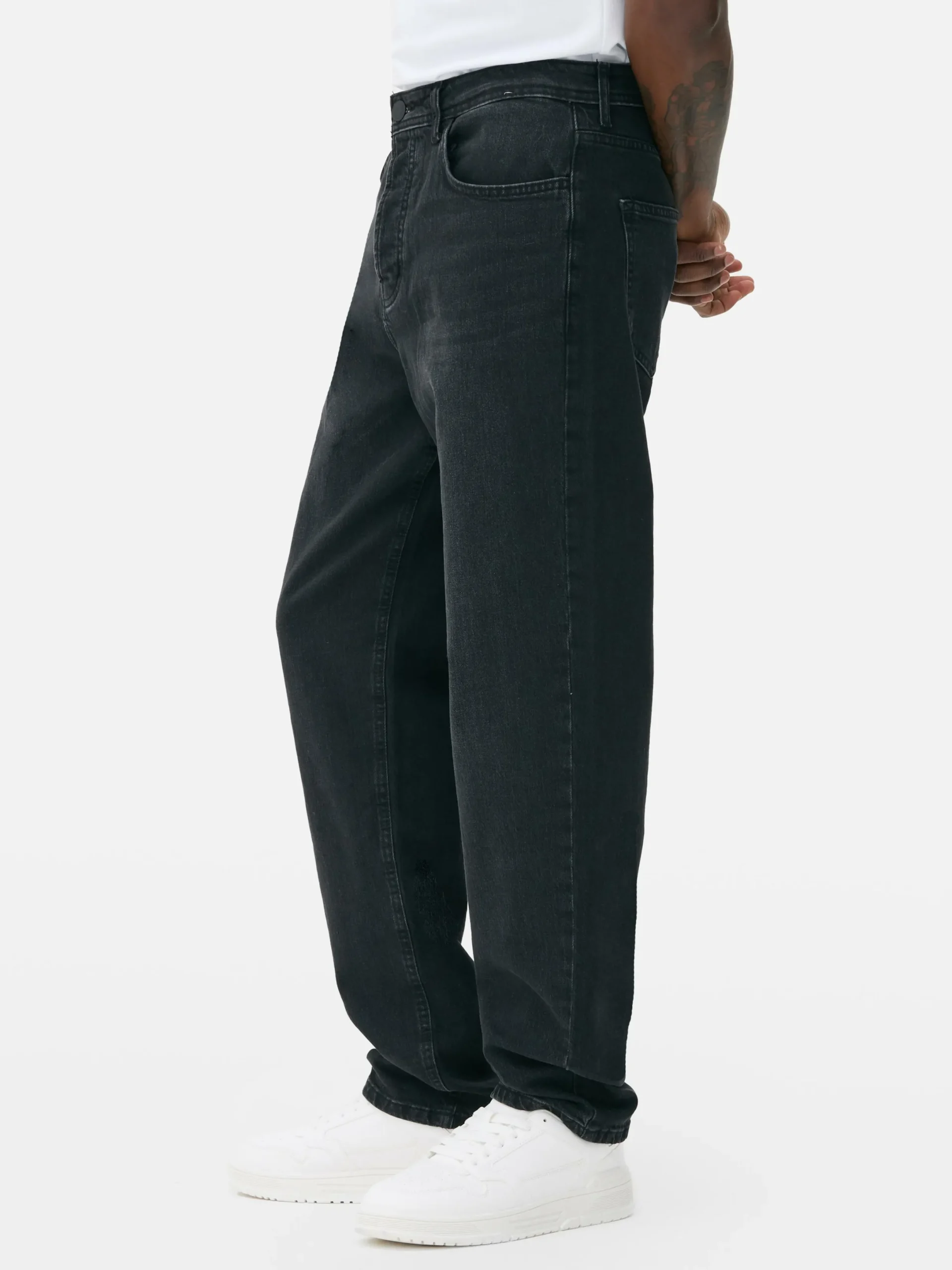 Hombre Primark Vaqueros|Vaqueros Rectos De Corte Holgado