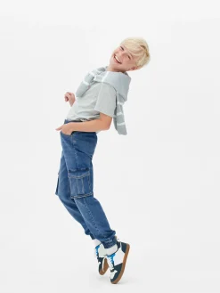 Niños Primark Vaqueros|Vaqueros Tipo Cargo Con Bajos Ajustados