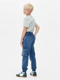 Niños Primark Vaqueros|Vaqueros Tipo Cargo Con Bajos Ajustados