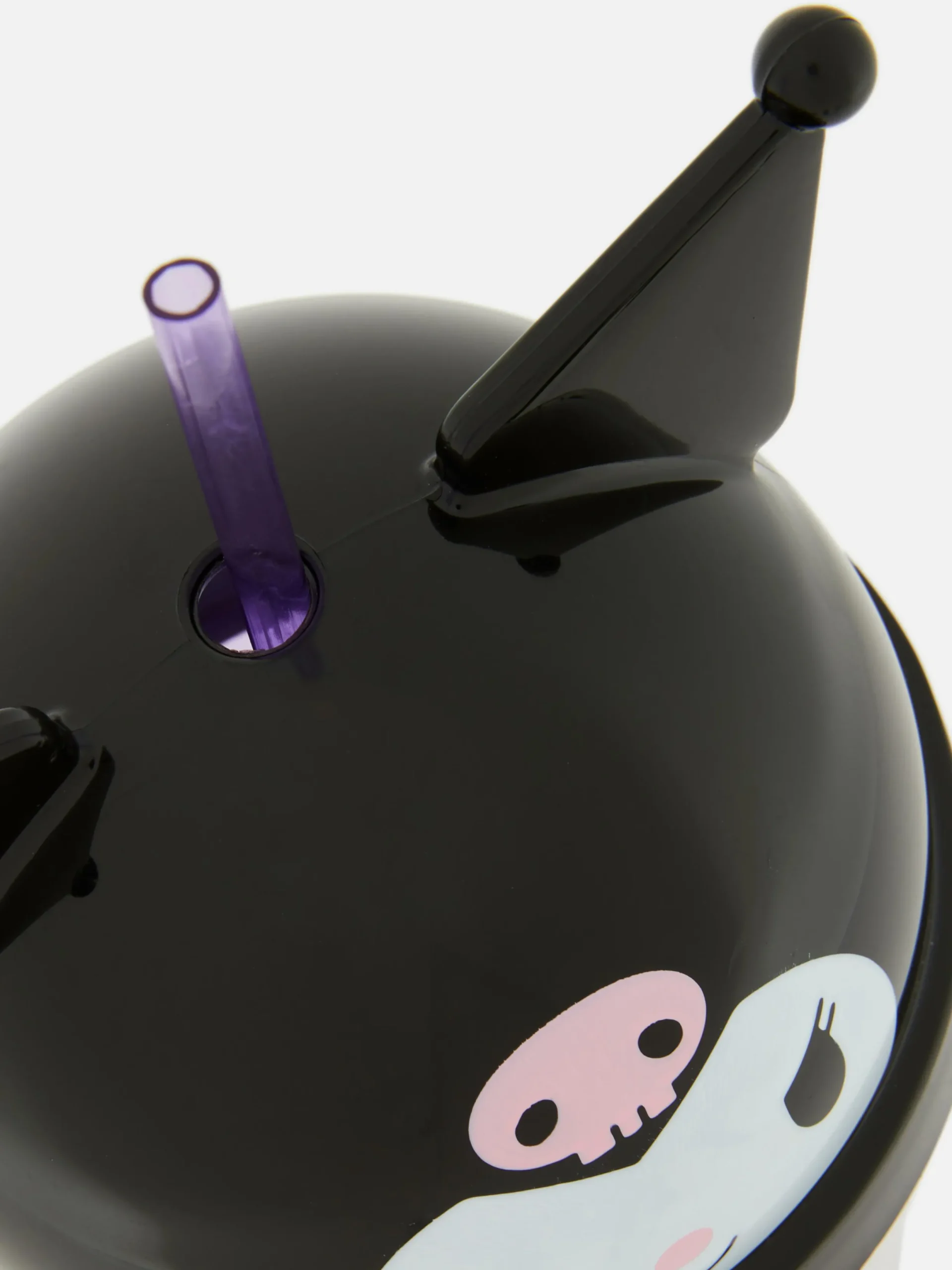 Primark Tazas Y Tazones|Vaso Con Pajita De Kuromi De Hello Kitty