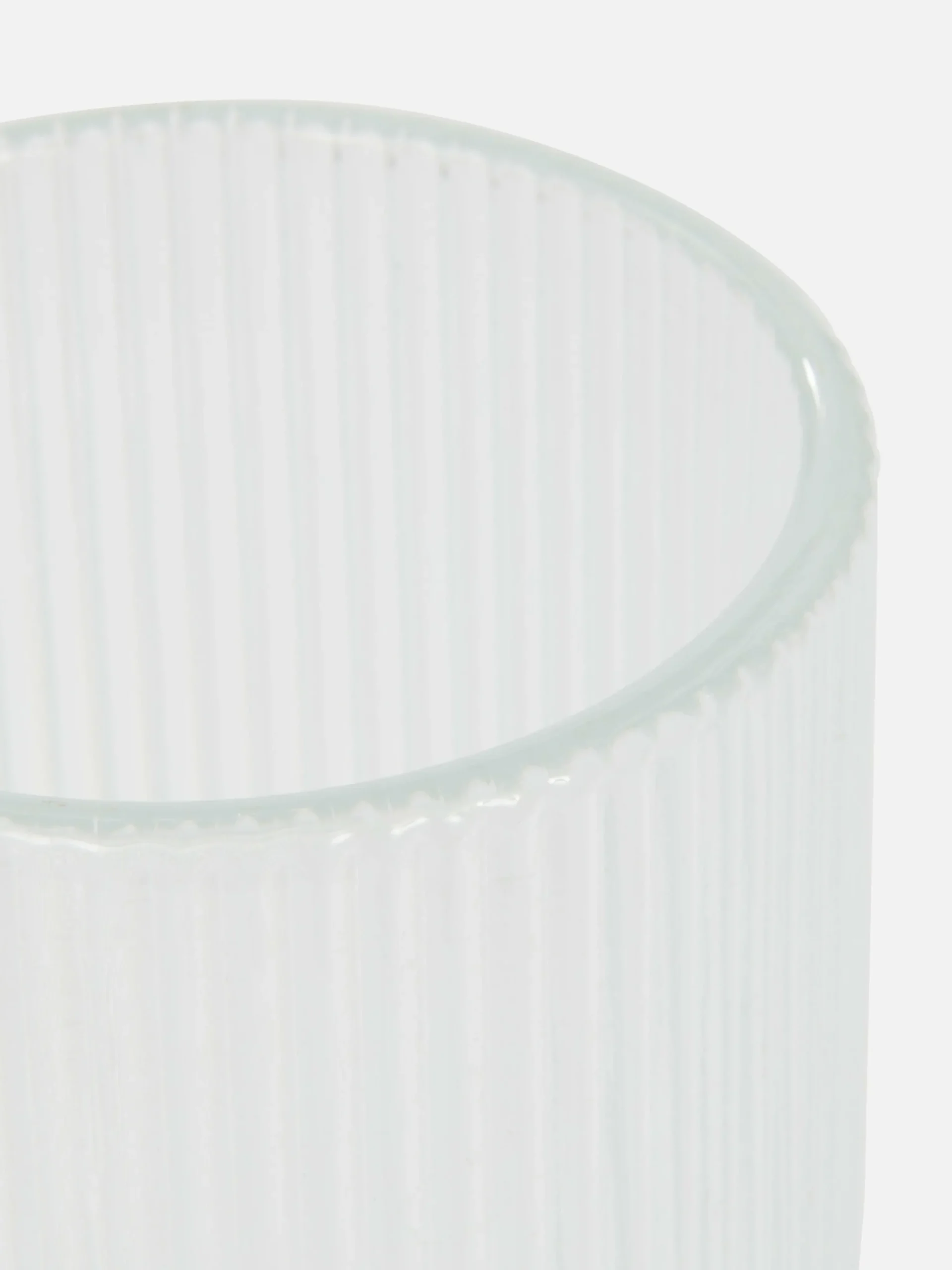 Primark Menaje|Vaso De Vidrio Estriado