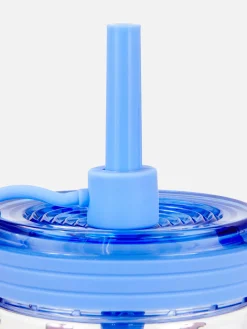 Primark Tazas Y Tazones|Vaso Transparente Con Pajita De Stitch De Disney