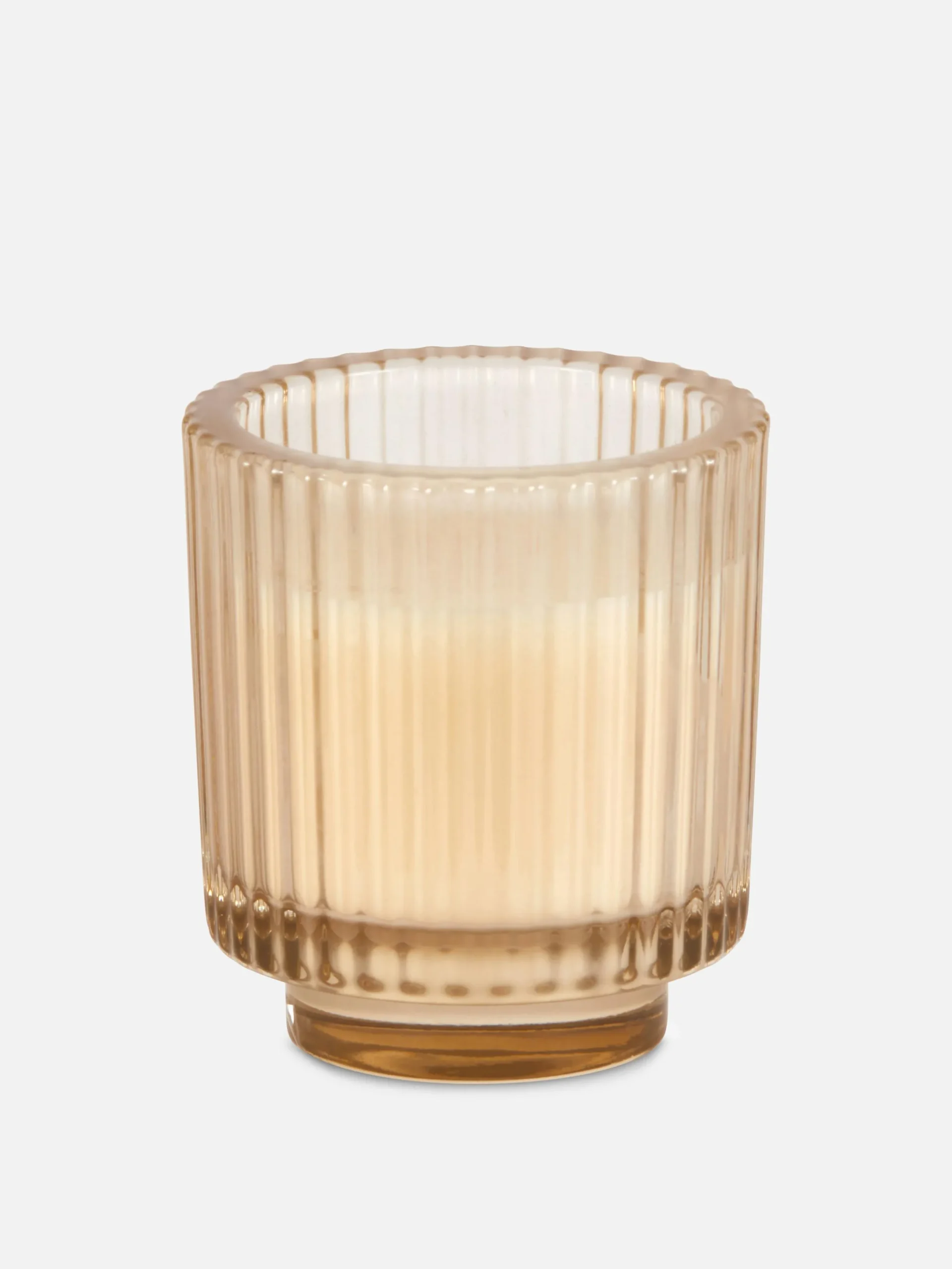 Primark Perfume Para El Hogar|Vela En Vaso De Vidrio Estriado