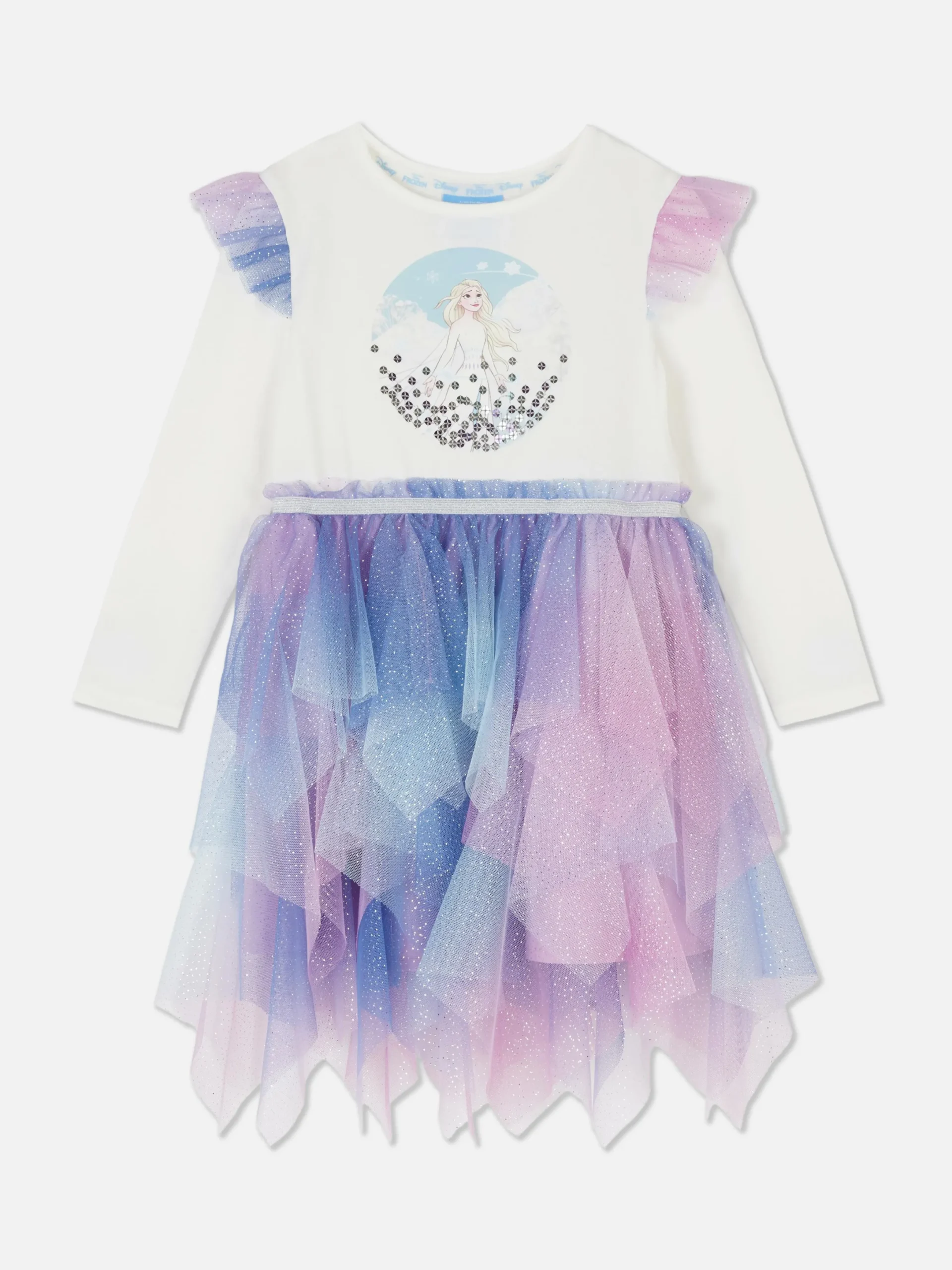 Niños Primark Vestidos|Vestido Con Falda De Tul De Frozen De Disney