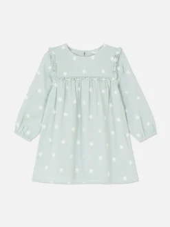 Niños Primark Vestidos|Vestido Con Vuelo De Manga Larga
