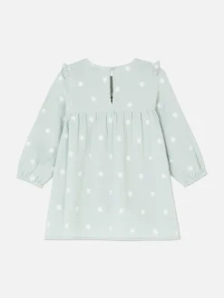 Niños Primark Vestidos|Vestido Con Vuelo De Manga Larga