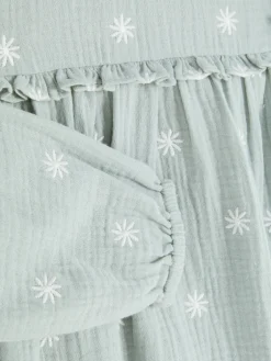 Niños Primark Vestidos|Vestido Con Vuelo De Manga Larga