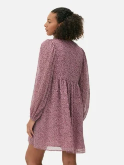 Mujer Primark Vestidos|Vestido Corto De Gasa