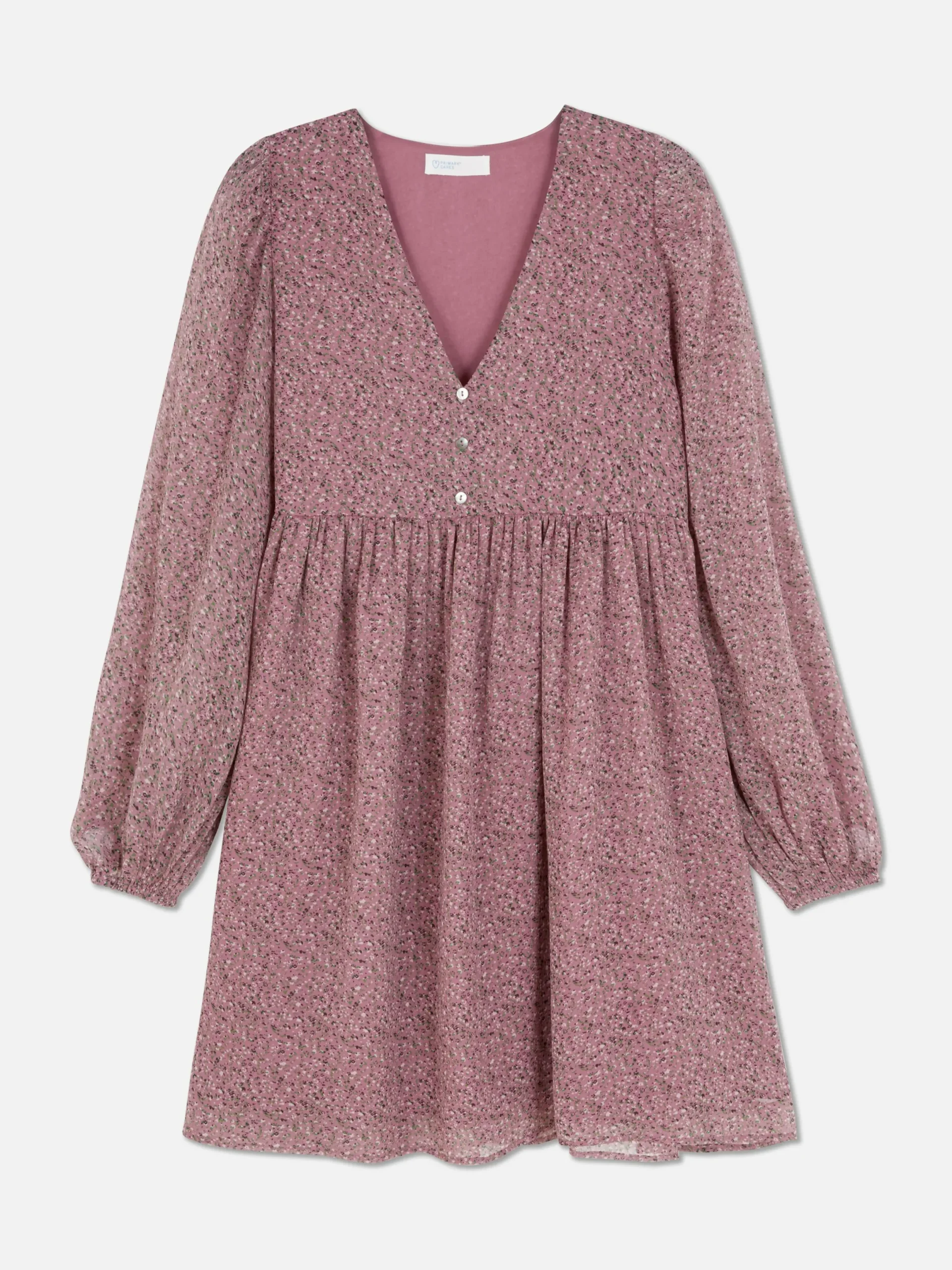 Mujer Primark Vestidos|Vestido Corto De Gasa