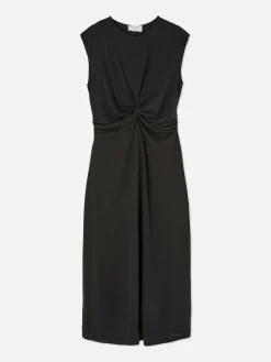 Mujer Primark Vestidos|Vestido De Punto Con Detalle Retorcido De The Edit