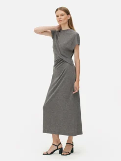 Mujer Primark Vestidos|Vestido De Punto Con Detalle Retorcido De The Edit