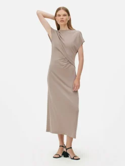 Mujer Primark Vestidos|Vestido De Punto Con Detalle Retorcido De The Edit