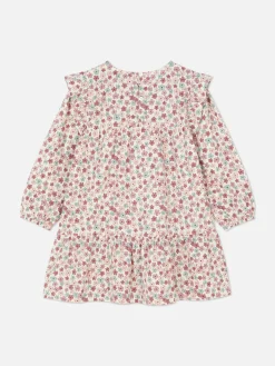 Niños Primark Vestidos|Vestido Floral Con Volantes