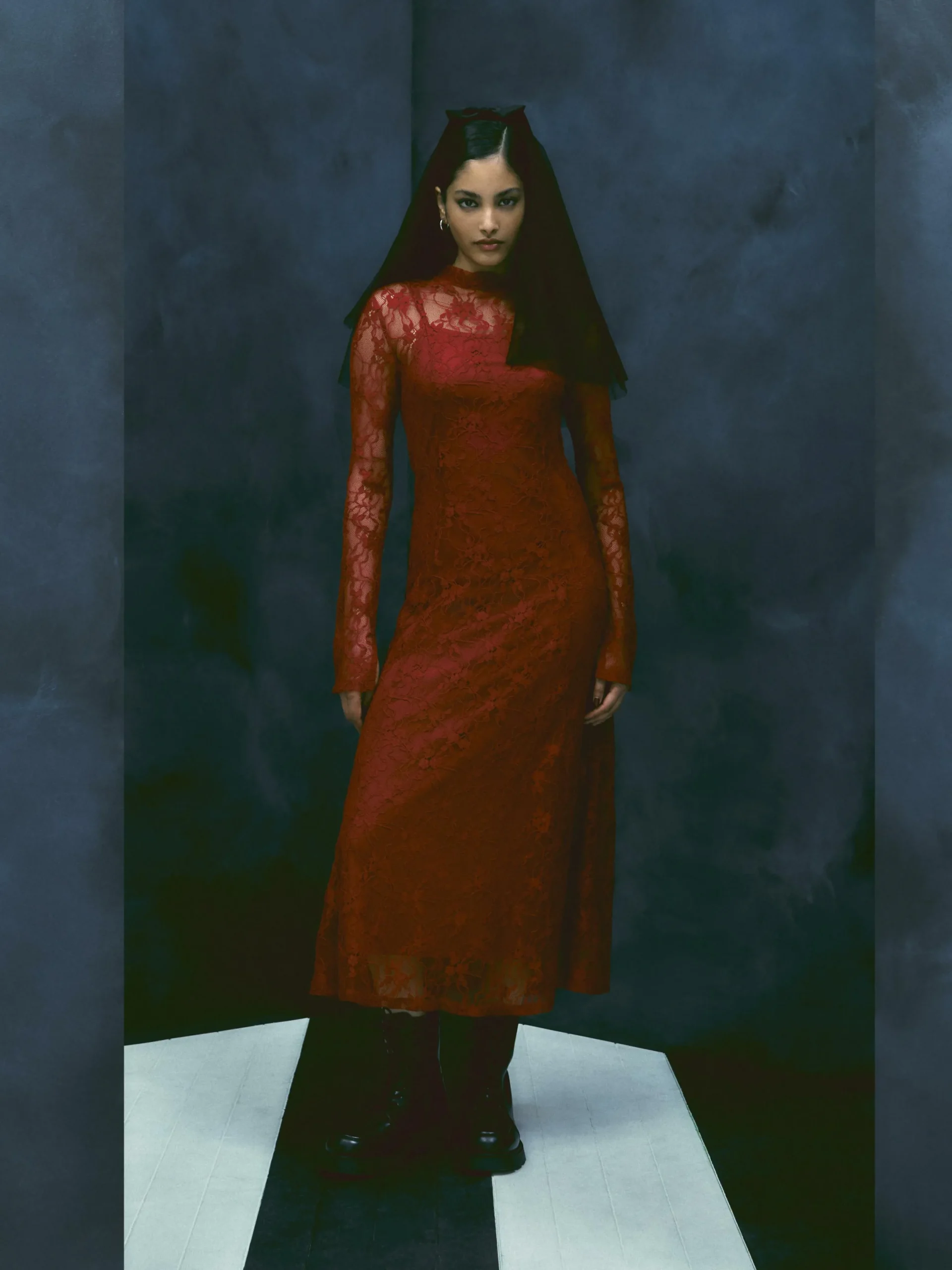 Mujer Primark Moda Gótica|Vestidos|Vestido Midi Bitelchús X Colleen Atwood