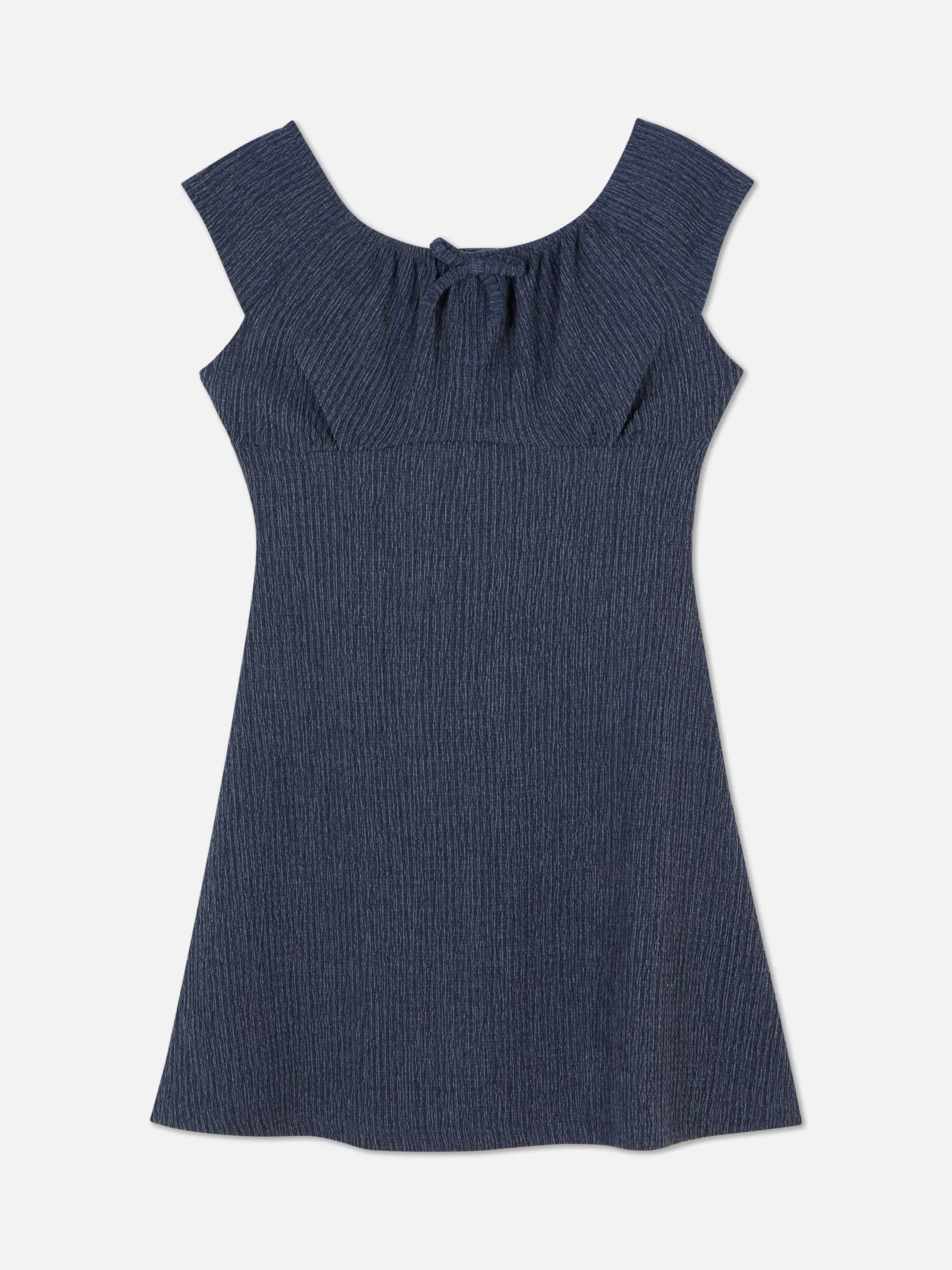 Niños Primark Vestidos|Vestido Texturizado Con Lazo