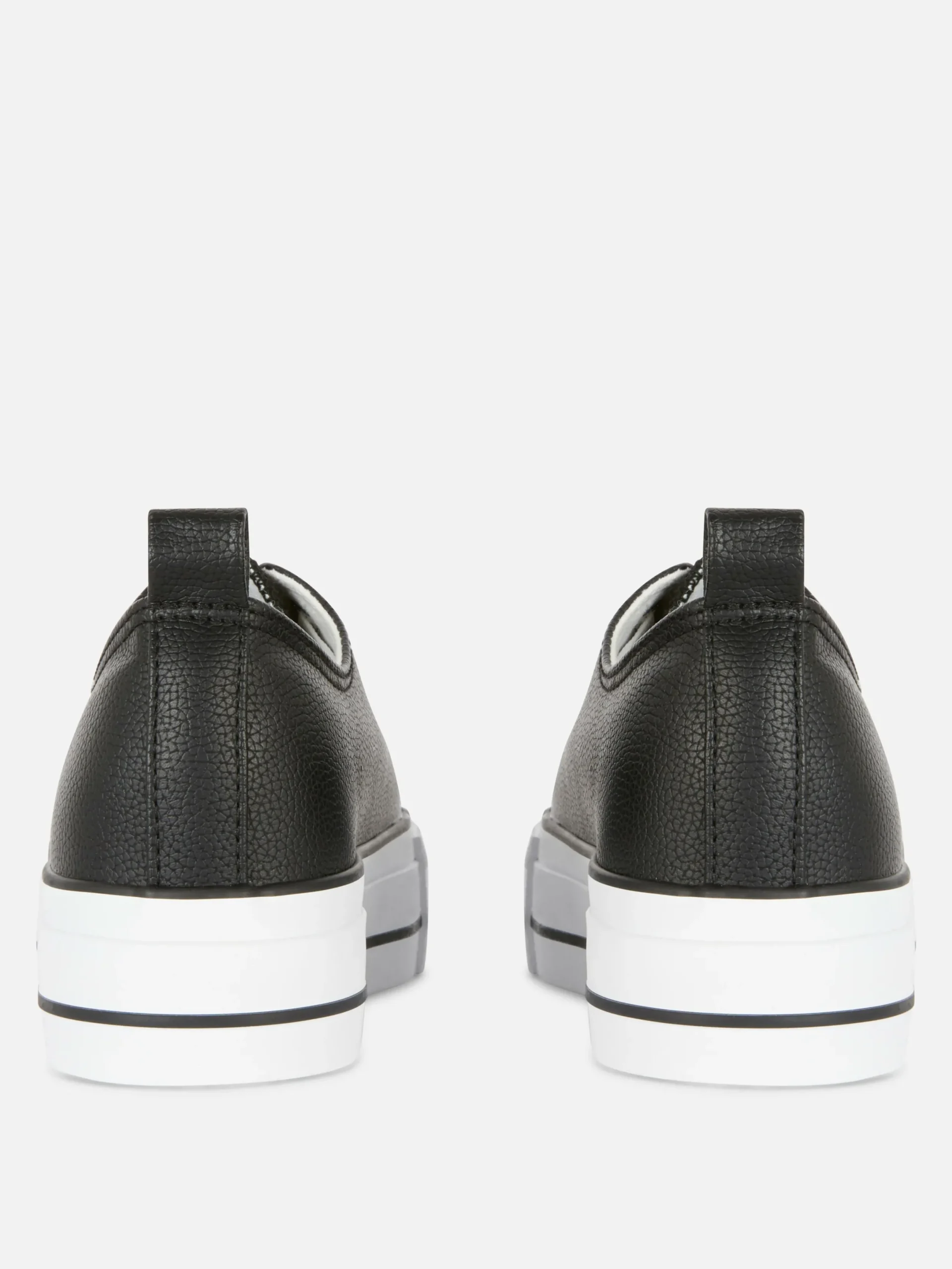 Mujer Primark Calzado Deportivo|Zapatillas Bajas De Plataforma En Piel Sintética