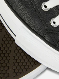 Mujer Primark Calzado Deportivo|Zapatillas Bajas De Plataforma En Piel Sintética