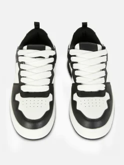 Mujer Primark Calzado Deportivo|Zapatillas Con Cordones Y Paneles En Contraste