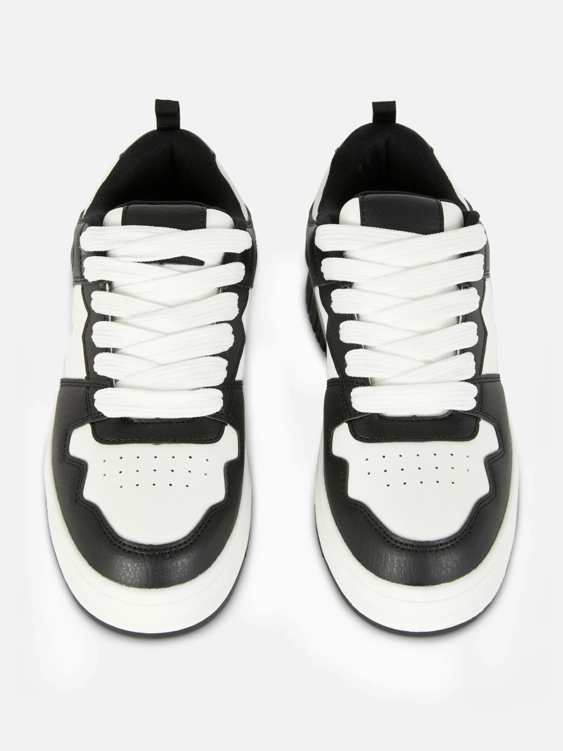 Mujer Primark Calzado Deportivo|Zapatillas Con Cordones Y Paneles En Contraste