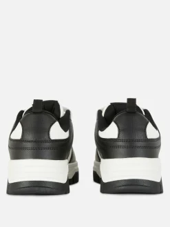 Mujer Primark Calzado Deportivo|Zapatillas Con Cordones Y Paneles En Contraste