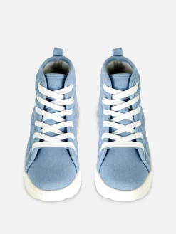 Niños Primark Calzado Deportivo|Zapatillas De Caña Alta Con Suela Gruesa Y Estrellas