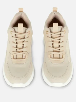 Mujer Primark Calzado Deportivo|Zapatillas De Cuña Con Ribete Metalizado