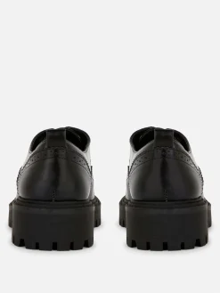 Mujer Primark Zapatos Planos|Zapatos Brogue Con Cordones Y Suela Gruesa