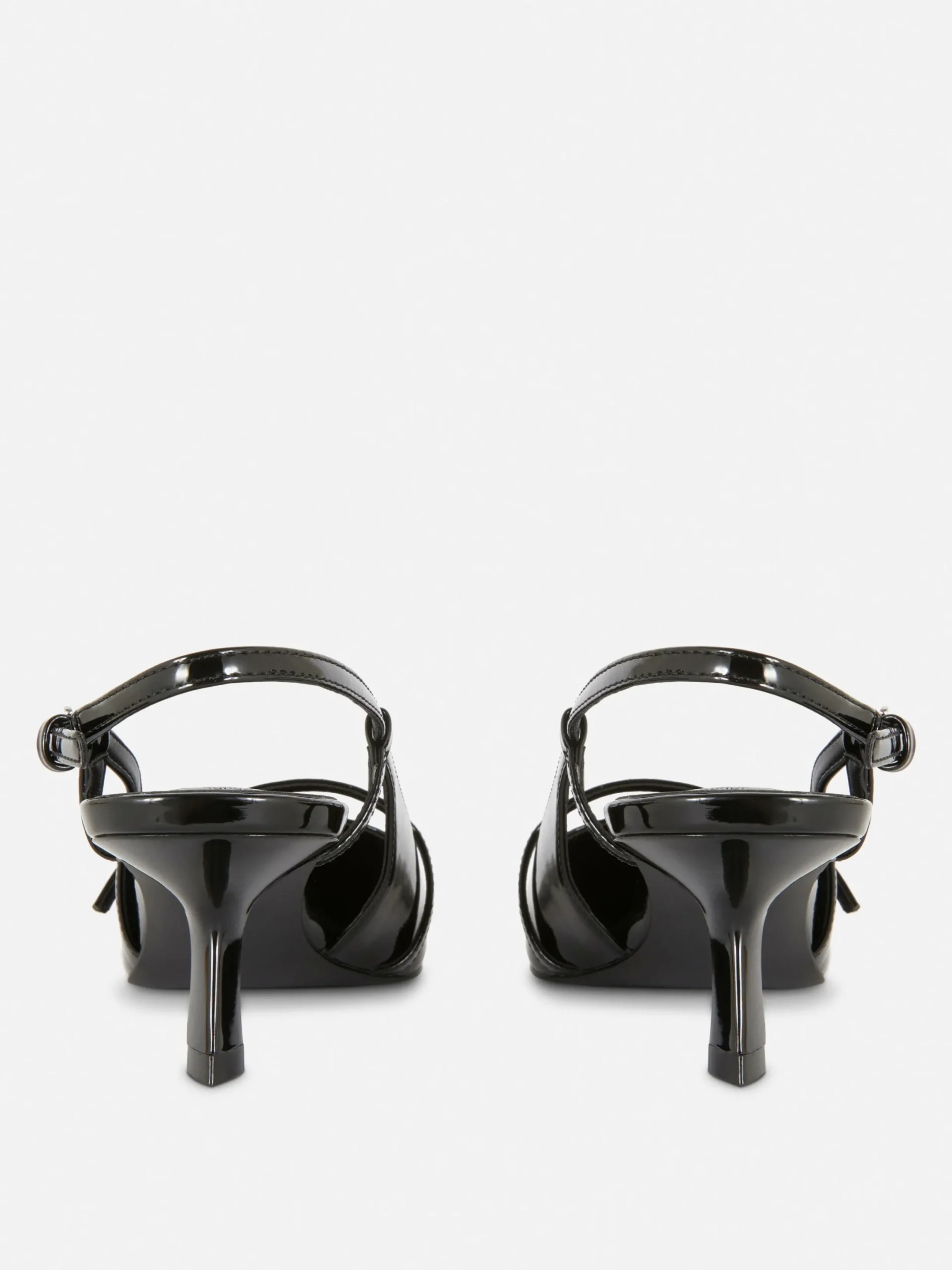 Mujer Primark Moda Gótica|Tacones|Zapatos De Charol Con Hebilla Y Tacón Chupete