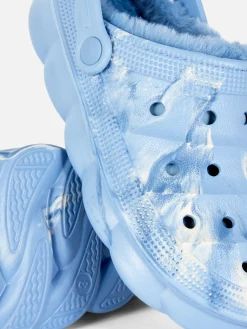 Niños Primark Zapatillas De Estar En Casa|Zuecos Marmolados Con Forro De Pelo Sintético